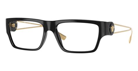 Versace™ VE3359 GB1 56 Black Eyeglasses 